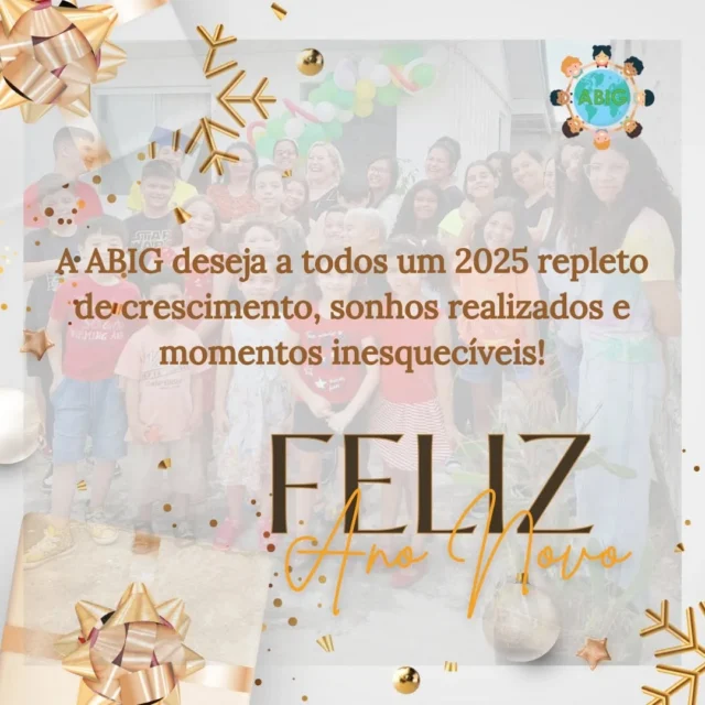 2025 começou! Que este novo ano seja repleto de aprendizado, conquistas e momentos especiais. A ABIG está pronta para mais um ano transformando vidas e apoiando sonhos!!
Feliz Ano Novo!!!

#felizanonovo #fé #conquista #ABIG #transformandovidas #ensino